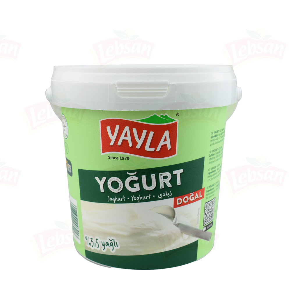 Yoghurt Yayla 3,5% 1kg*6 – Lebsan Food AB