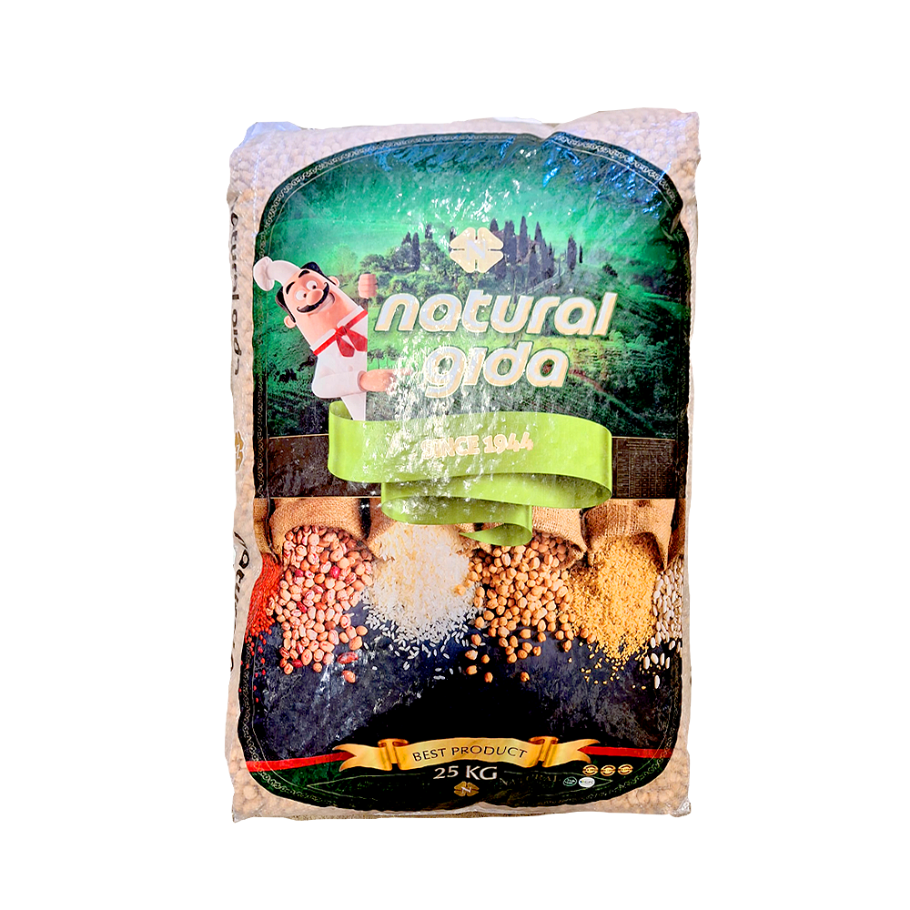 Kikärtor 9 mm Lösvikt natural gida 25 kg – Lebsan Food AB